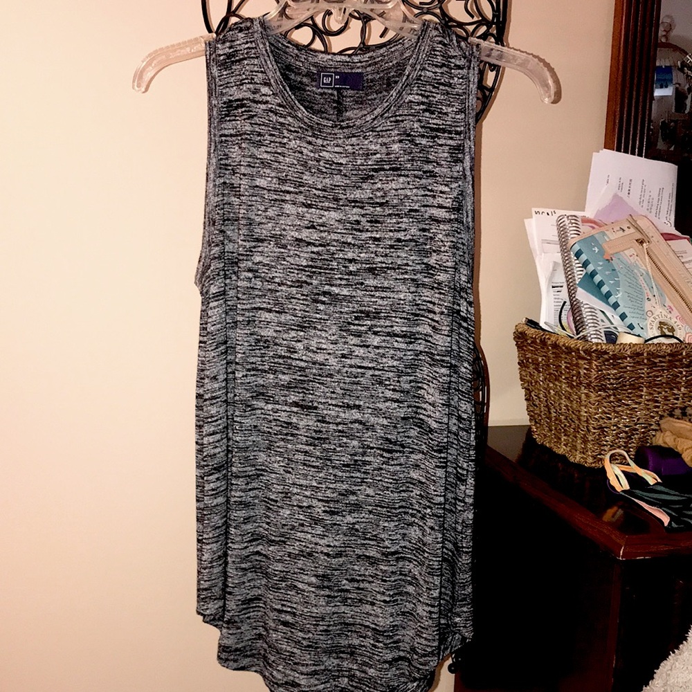 High Neck Breezy Swing Top